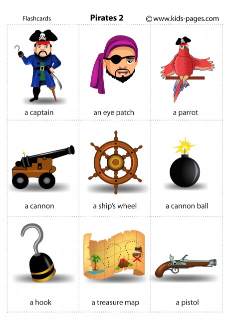 Pirates 2 flashcard